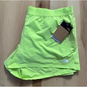 The North Face Sharp Green Wander Shorts Women Size XXL